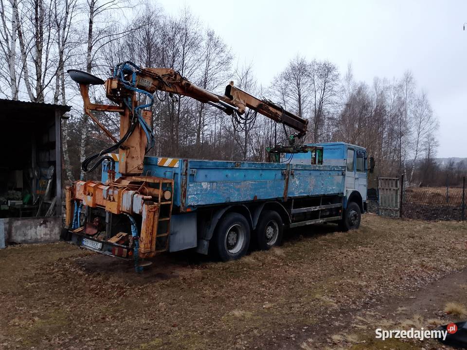 Cięzarowy MAN 26291 DF 11884cm3 Dźwigi samochodowe podkarpackie Harasiuki