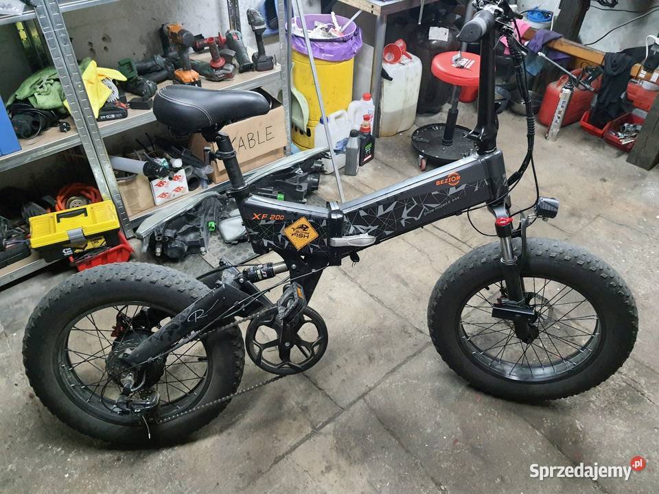 Rower elektryczny Bezior składak 20 Puck