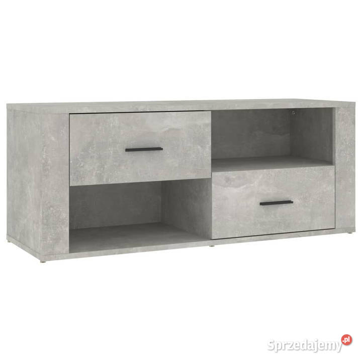 Szafka pod TV szarość betonu 100x35x40 WM823103 Warszawa