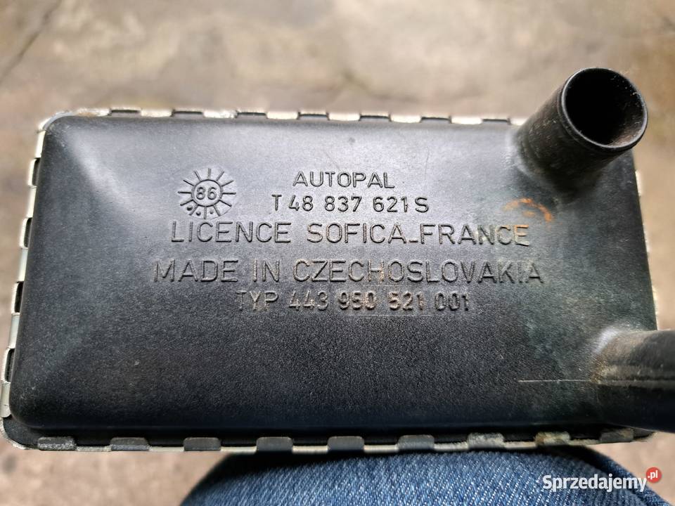 Nagrzewnica wody Skoda octawia 100 1000 PRL