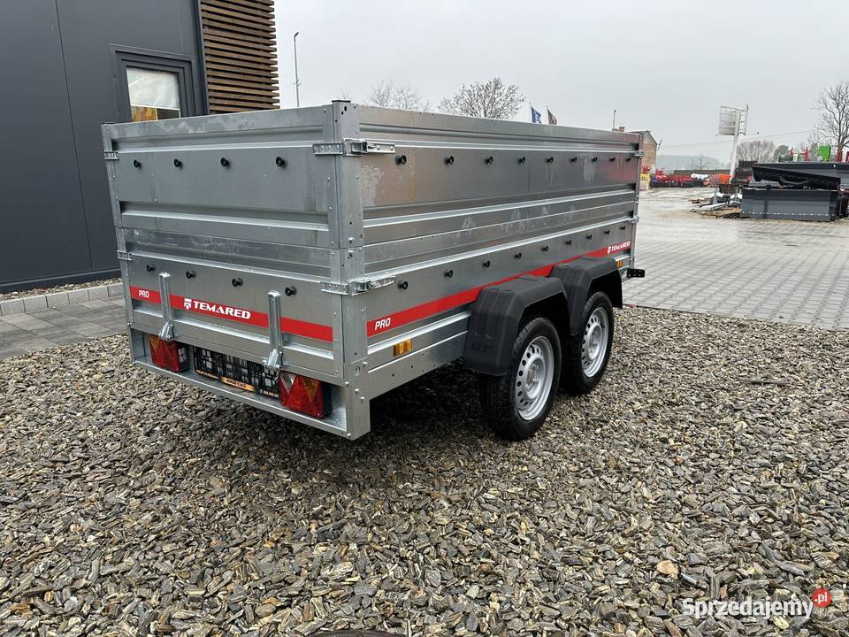 Przyczepa samochodowa TEMARED PRO 26122 DMC 750 Gdynia