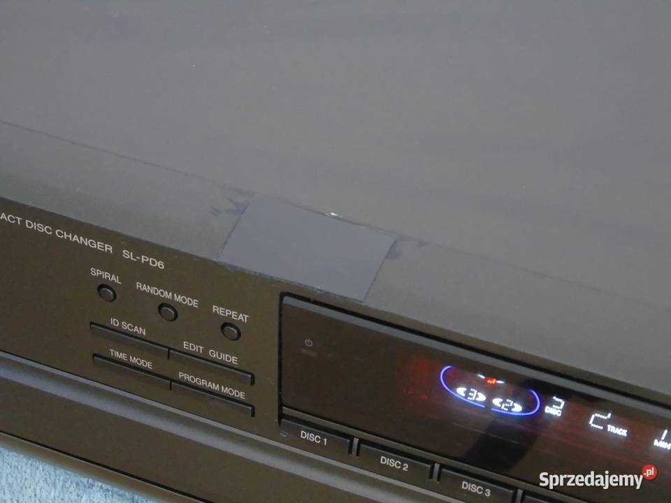CD Technics SLPD6 sprawny zmieniarka DOSTAWA podkarpackie Jasło sprzedam