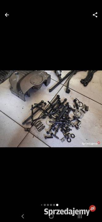 Suzuki GS 500 silnik części głowica wał cylinder Silniki i osprzęt Jelenia Góra