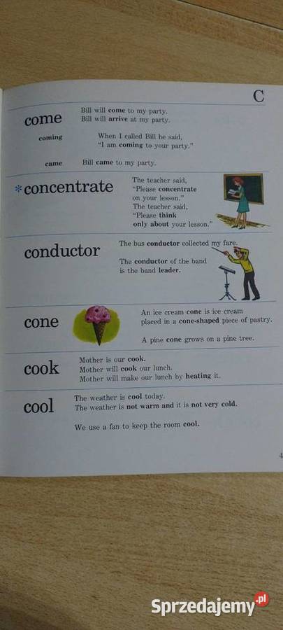 Nowy obrazkowy kolorowy słownik dzieci Rok wydania 1991