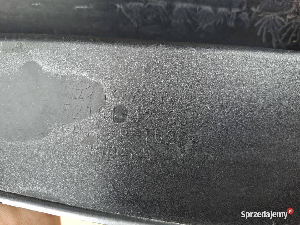 TOYOTA RAV4 V NAROŻNIK ZDERZAKA PRAWY TYŁ osobowe Bieleń