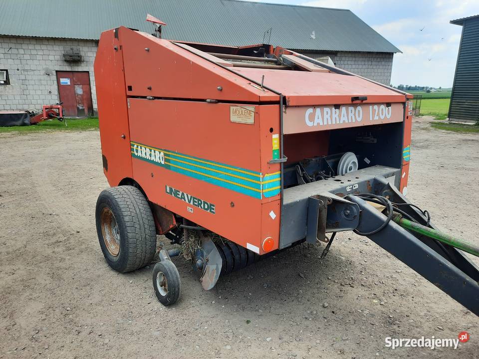 Prasa carraro 120x120 Rolujące (belujące) mazowieckie Bogate sprzedam