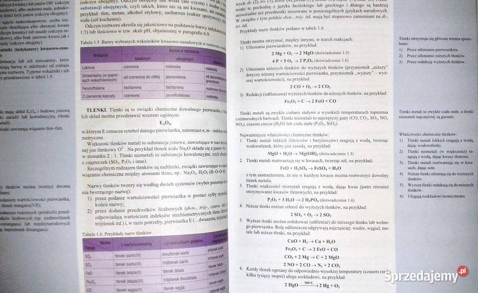 Chemia Podręcznik do kształcenia podstawowego w Chełm