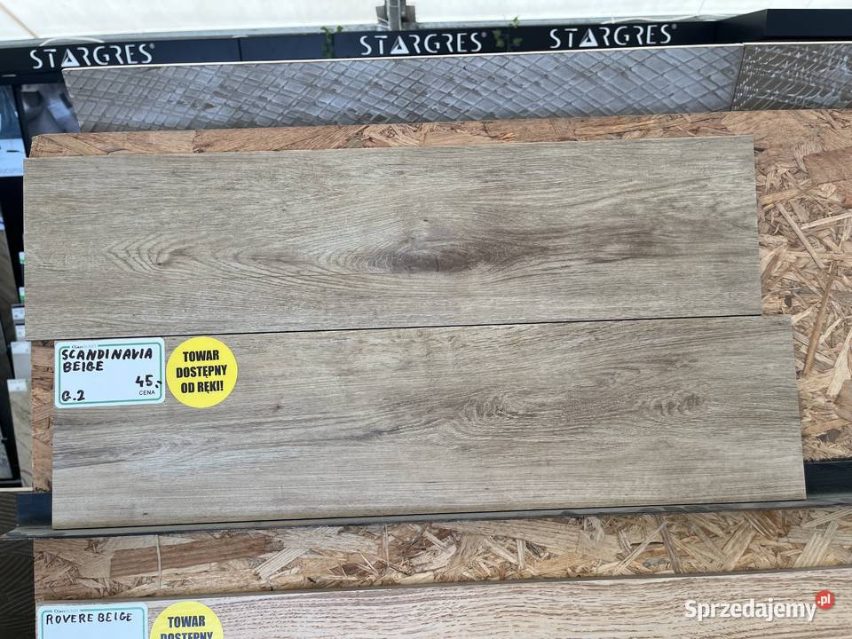 MEGA PŁYTKA SCANDINAVIAN BEIGE 15562 MAT GATUNEK Ząbki