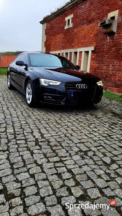 Audi A5 20tdi manual sportback zadbany Rok produkcji 2012 Zamość