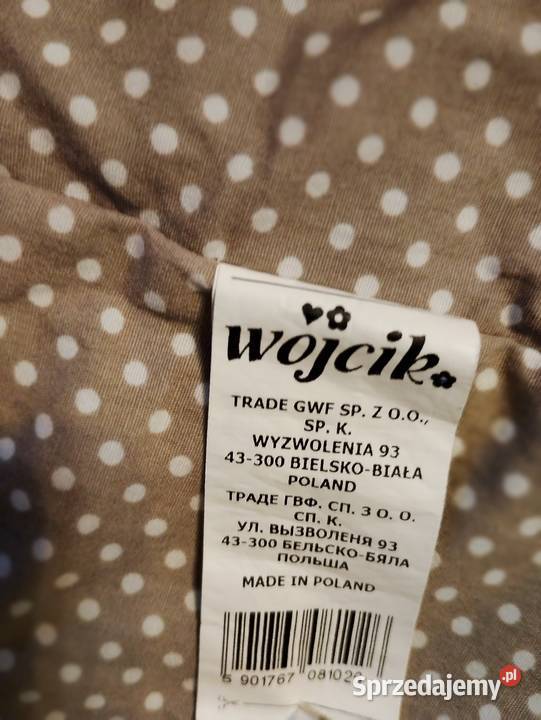 Spszedam złotą kurteczkę WÓJCIK róż128 Kurtki i płaszcze Zaścianki