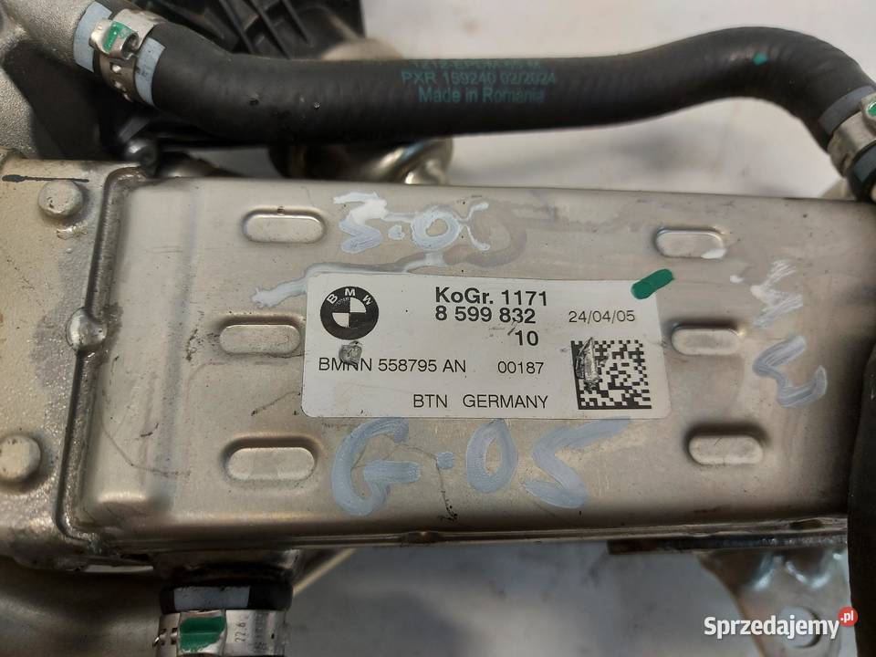 BMW G05 X5 30d 2019r CHŁODNICA SPALIN EGR