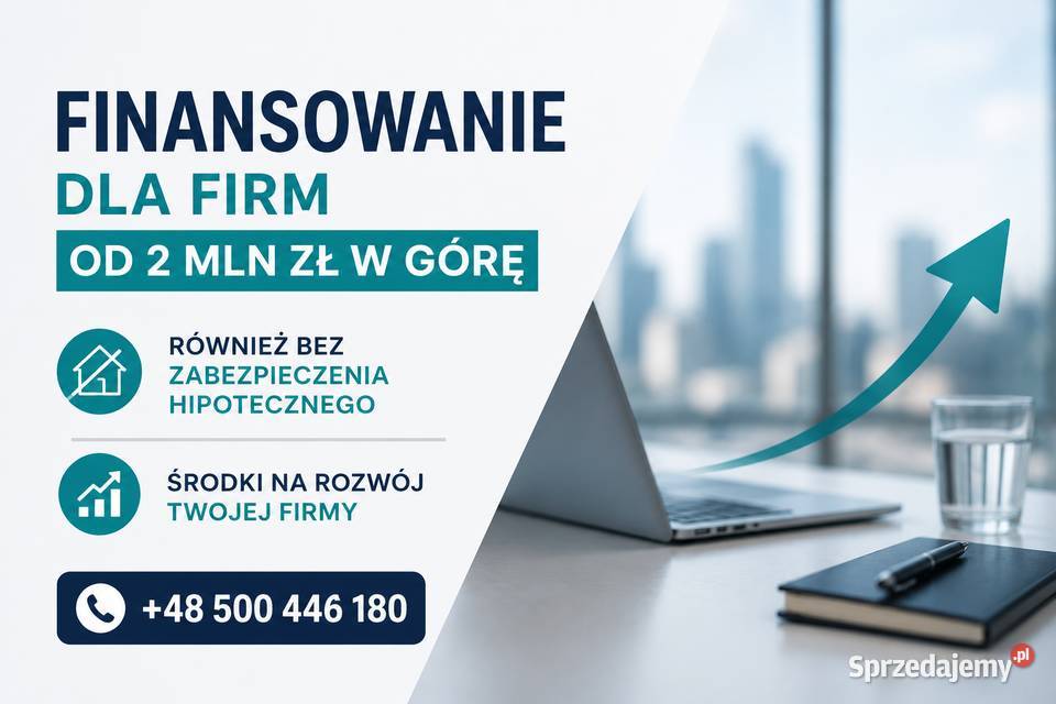 Kredyt firmowy inwestycyjny obrotowy 2mln bez Warszawa