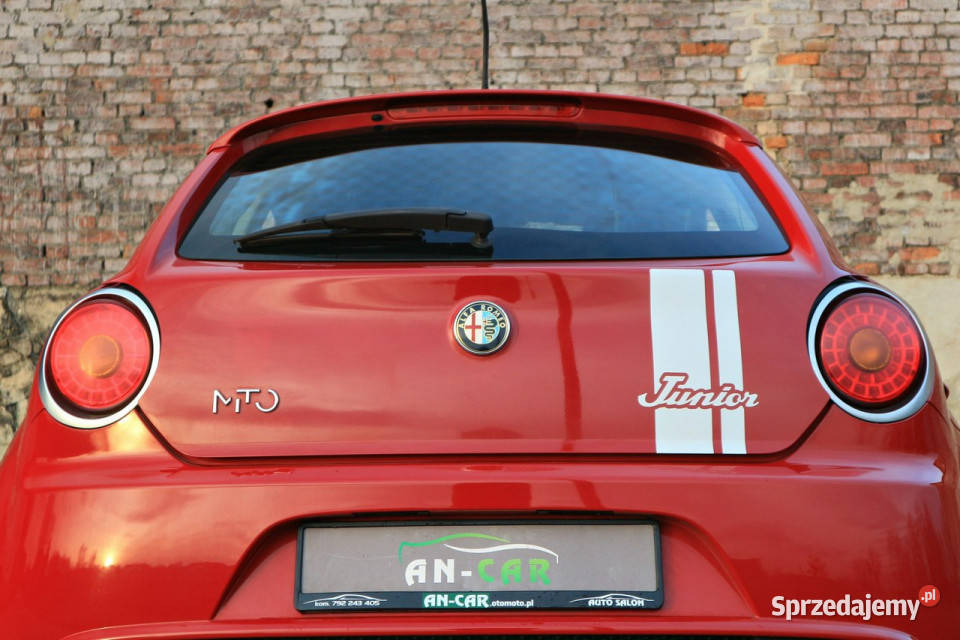 Alfa Romeo Mito 14 8V czerwony MiTo Bytom