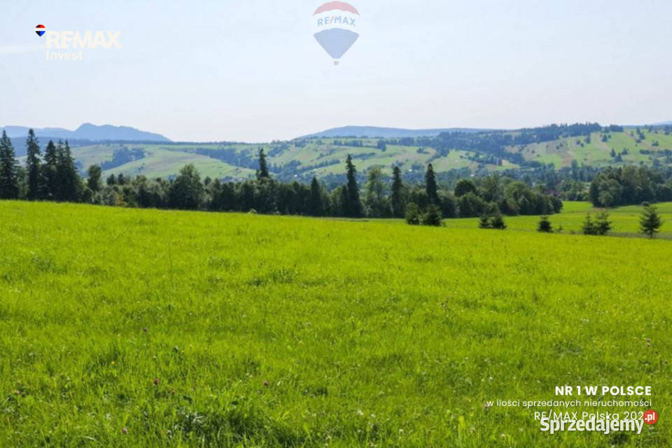 Spokojna działka z pięknym widokiem na Tatry Dzianisz