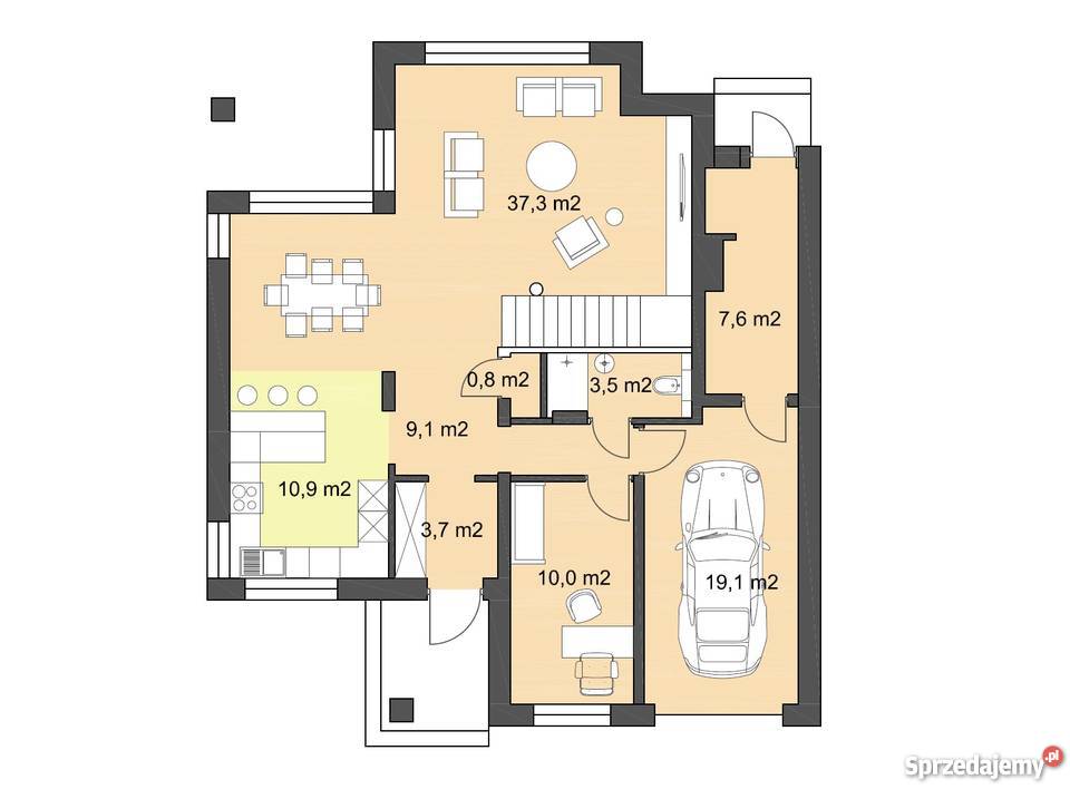 Nowy dom Łódź Górna osiedle Rokicie 6 do centrum mieszkalny Łódź