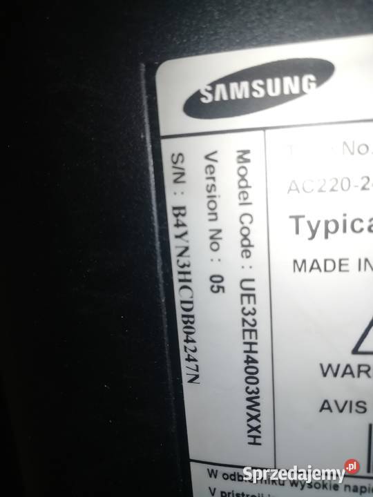 Tv Samsung 32 cale UE32ES4003WXXH Opole