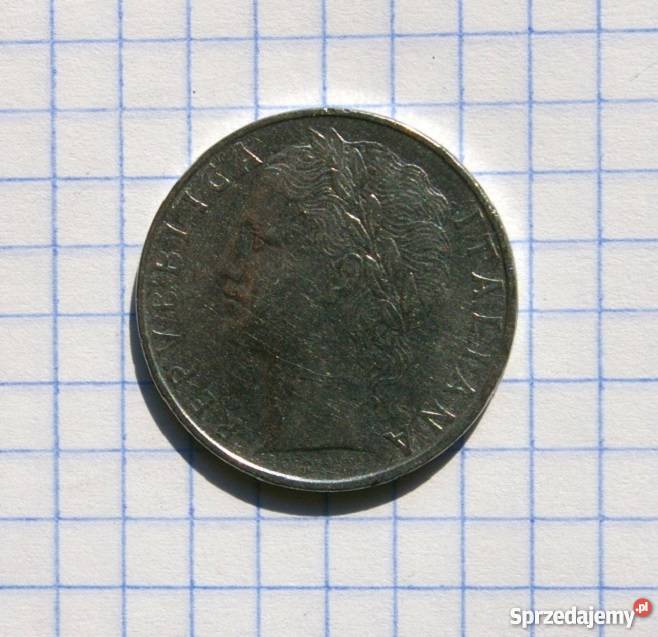100 LIRÓW 1965 WŁOCHY Numizmatyka Numizmatyka Piszczac