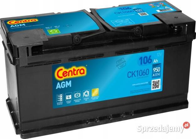 Akumulator Centra AGM CK1060 106Ah 950A Pionki