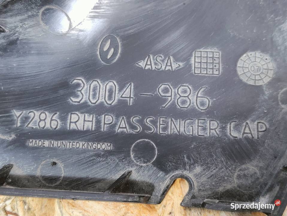 Zaślepka Osłona Dolna Lusterka Prawego Volvo S80 wielkopolskie Pleszew