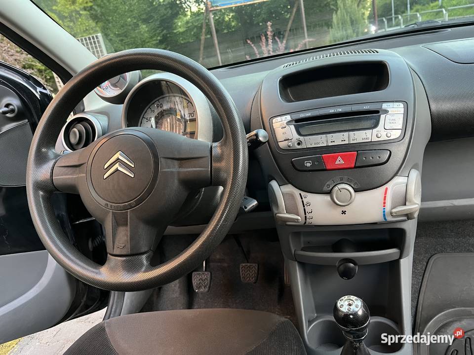 Czarny ekonomiczny citroen c1 silnik 10 wersja Siemianowice Śląskie