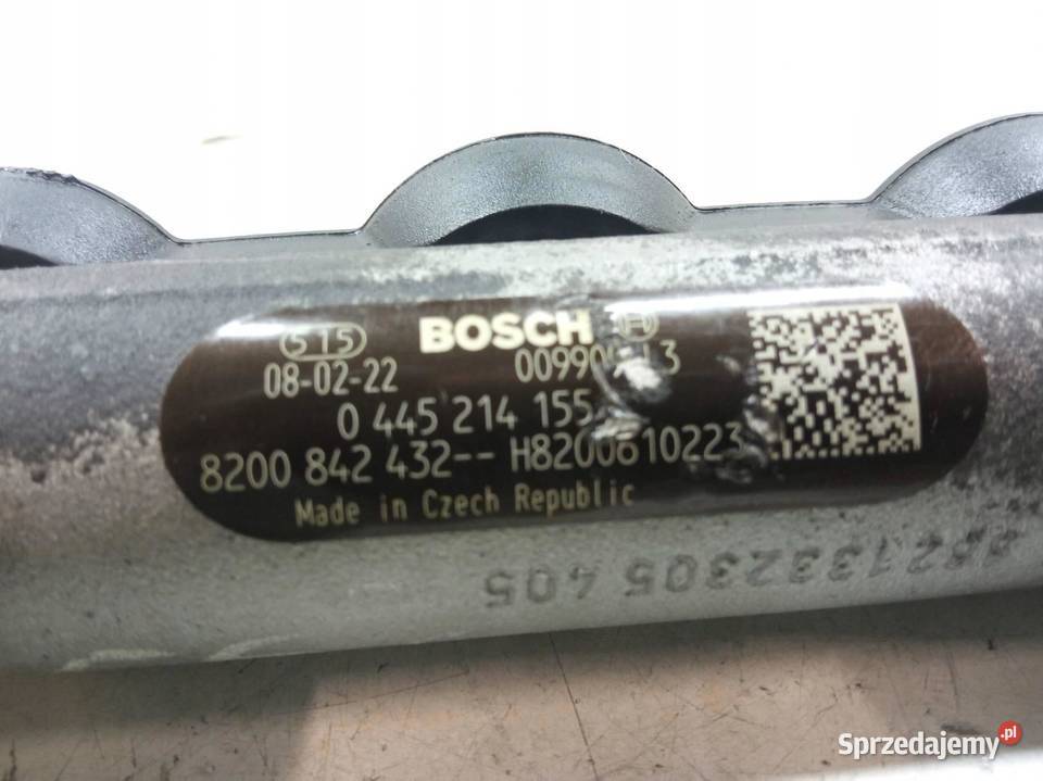 LISTWA WTRYSKOWA 8200842432 20 DCI Renault Motoryzacja