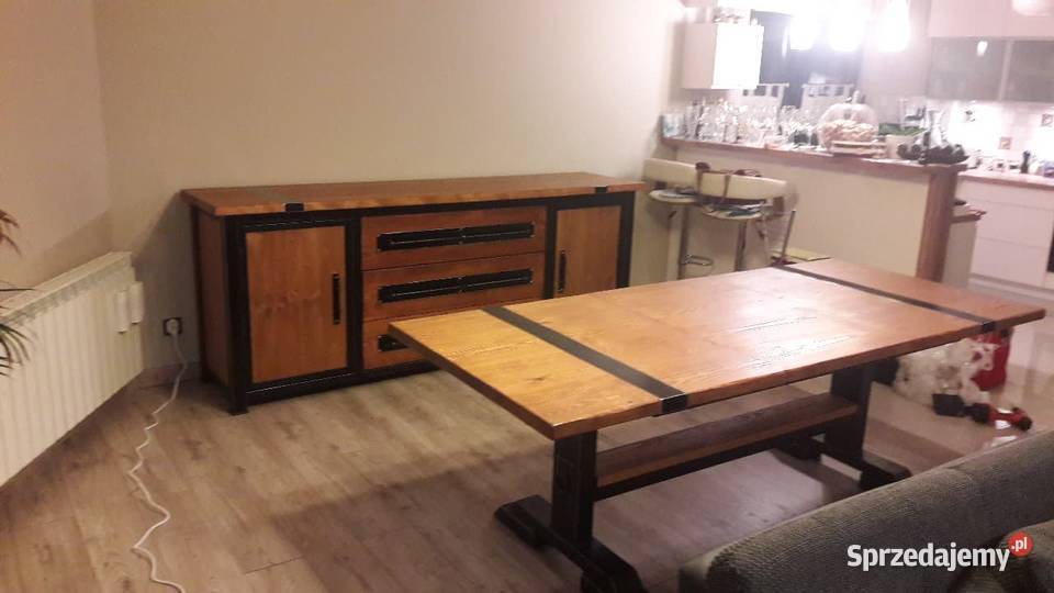 Meble industrialneStół rozkładany loft 160cm Warszawa