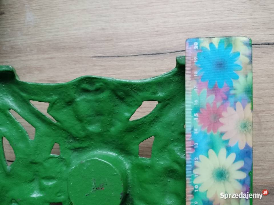 Stary żeliwny stojak pod choinkę Pozostałe Choszczno