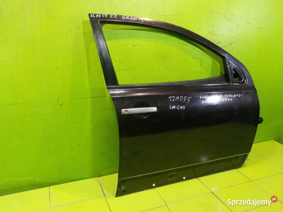 NISSAN QASHQAI J10 I 2 09r 5D drzwi prawe przod osobowe Suków