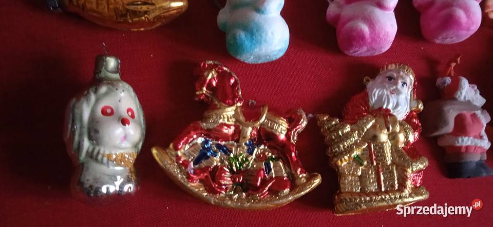 Ozdobny choinkowe z okresu PRLu dolnośląskie