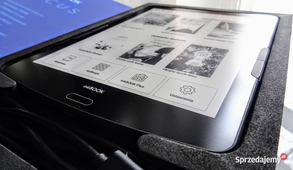 Czytnik InkBOOK Focus 78 NOWY DUŻY PAKIET Lubliniec sprzedam