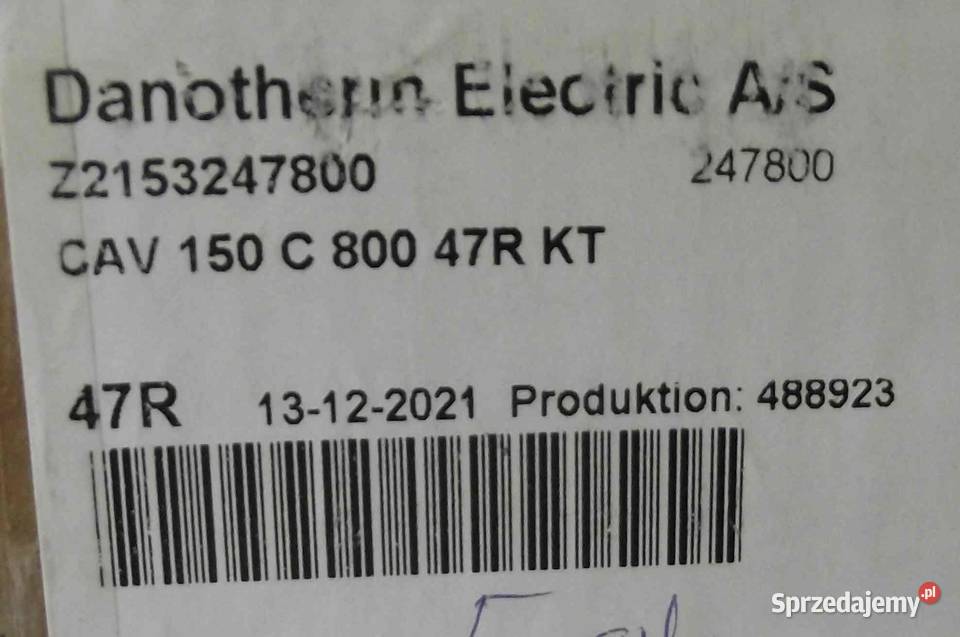 Danotherm CAV150 C 47R Rezystor mocy Brake Puszczykowo
