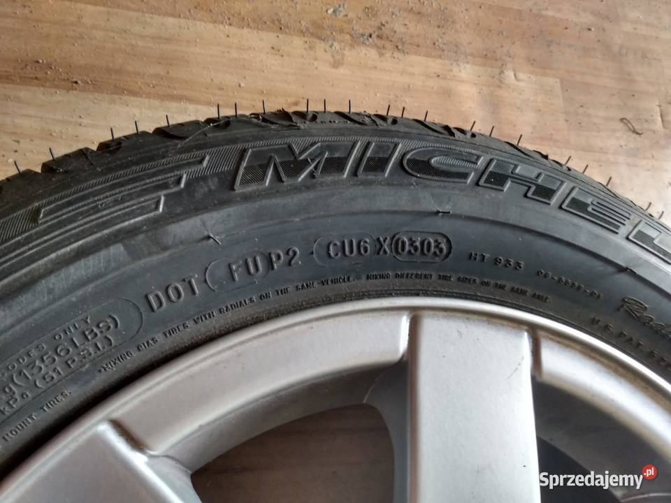 Koło z oponą vw AUDI Nowe z zapasu 20560R15 Rzetnia sprzedam