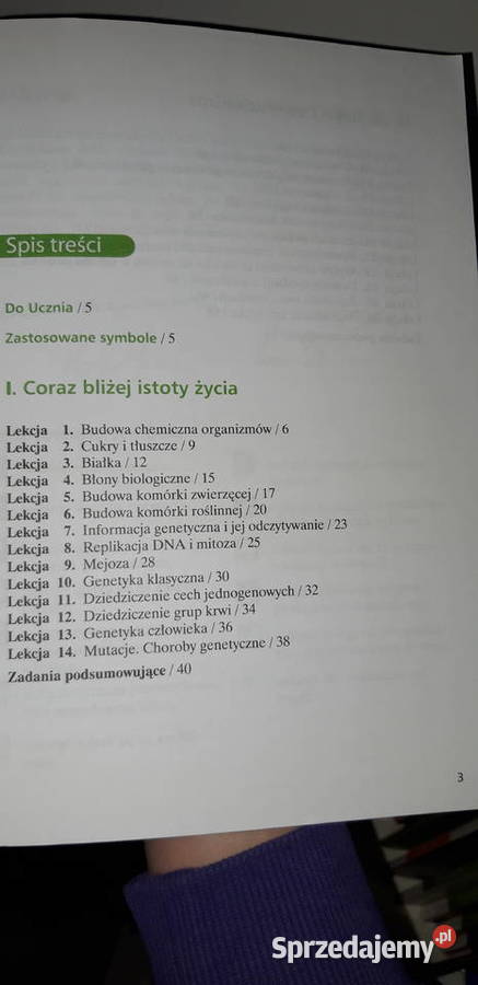 ciekawa biologia zielona 3 książki Warszawa sprzedam