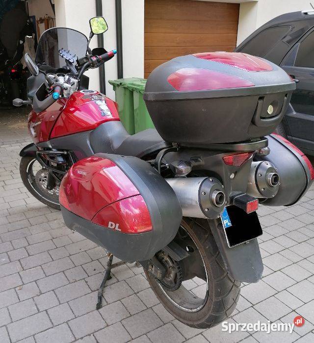 SUZUKI VSTROM DL1000 doposażony kufry gmole Białystok
