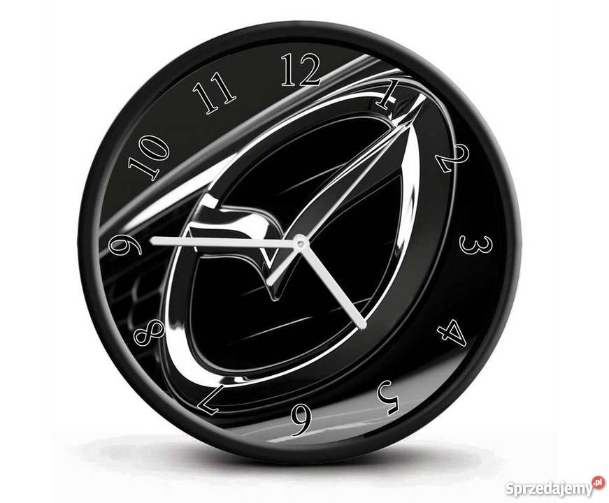 Zegar ścienny Mazda (cichy) idealny na prezent, różne