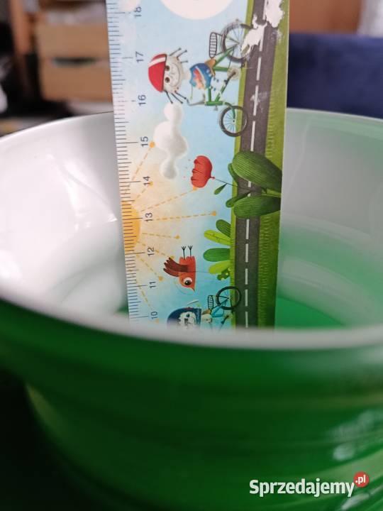 Duży szmaragdowy klosz do lampy lampy naftowej Choszczno