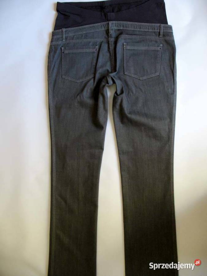 Spodnie damskie jeans 42 XL biodra 112 Ciążowe
