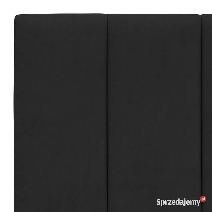 Rama łóżka z LED czarna aksamitna 100x200 mazowieckie Warszawa