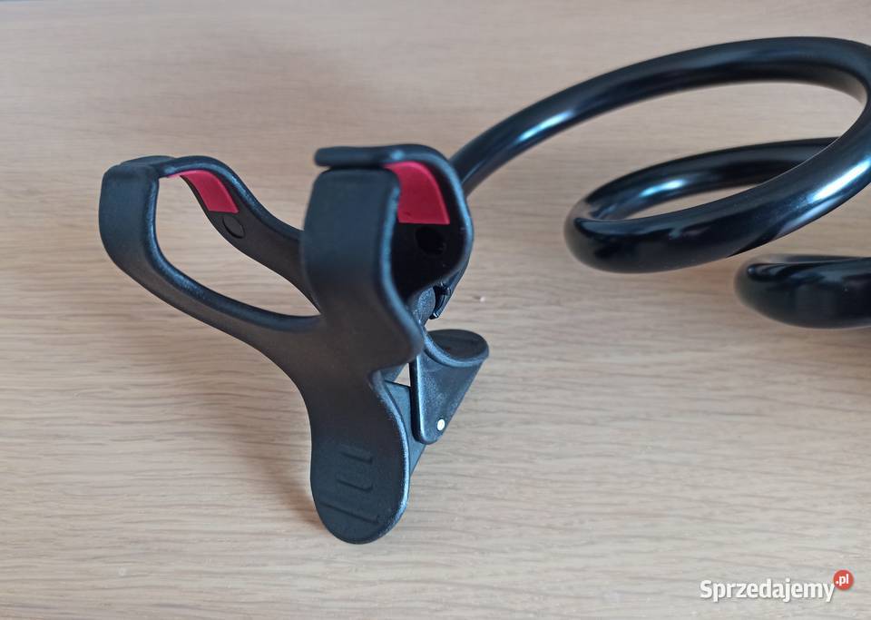 Uchwyt biurkowy do telefony smartfona czarny Białystok sprzedam