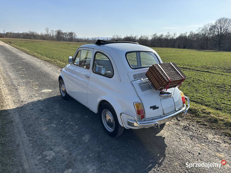 Klasyczny Fiat 500 z 1968r Naprawdę świetny stan małopolskie Tomice sprzedam