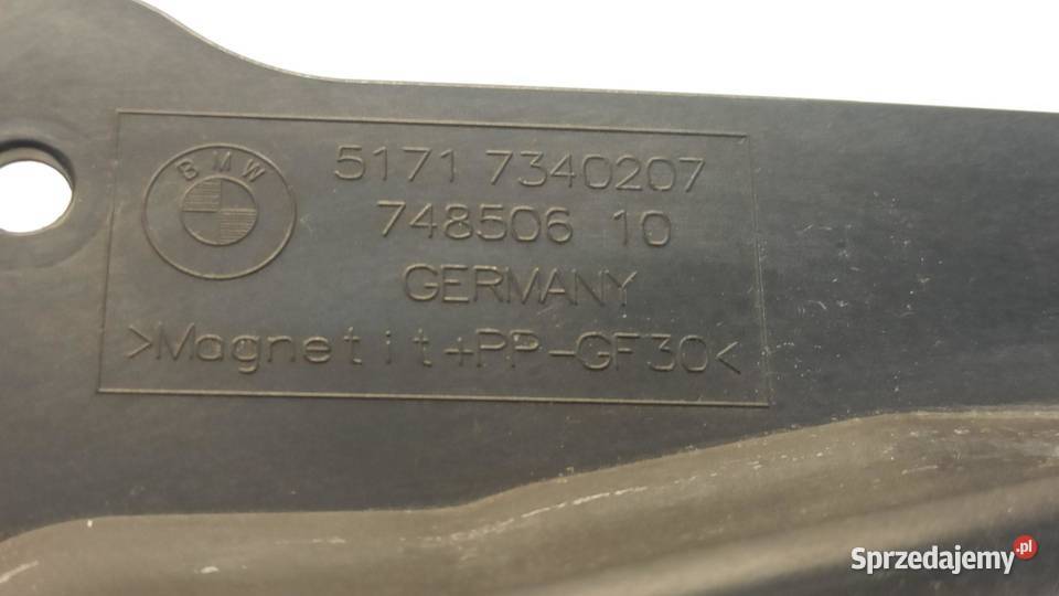 BMW 7 G11 OSŁONA ŚCIANY GRODZIOWEJ PODSZYBIE osobowe