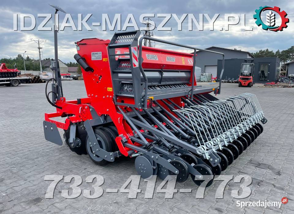 Siewnik nabudowany 3m EuroMasz zestaw Sadzenie/siewniki Radomsko