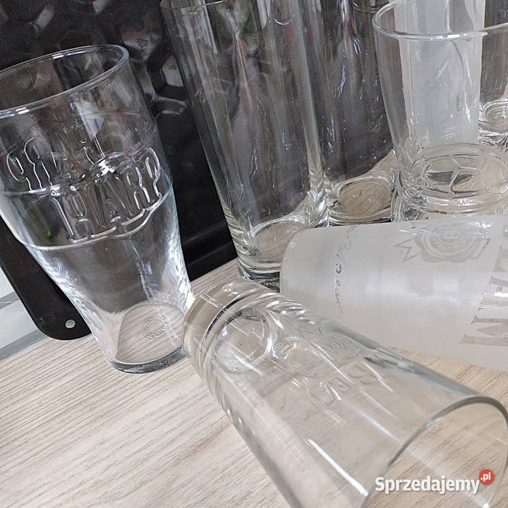 szklanki z PRLu małopolskie Bukowno
