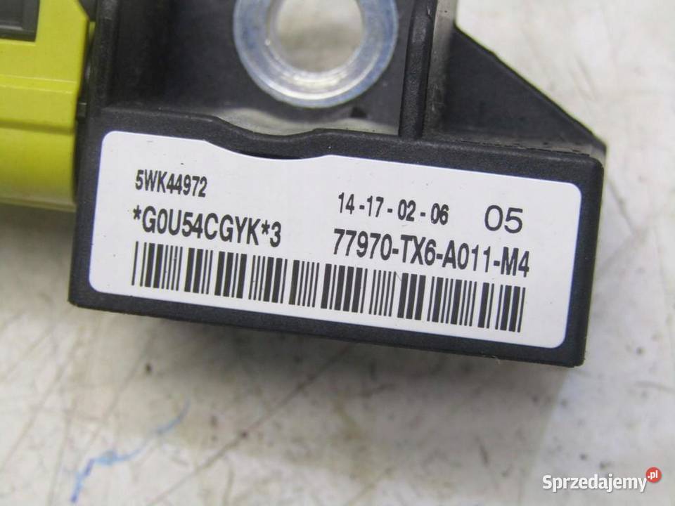 CZUJNIK SENSOR UDERZENIA UDERZENIOWY HONDA CIVIC osobowe Czujniki