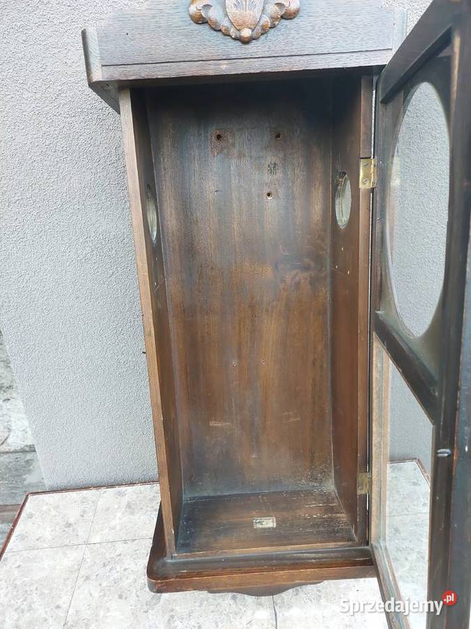 Szafka witrynka z obudowy starego zegara mocna Tczew
