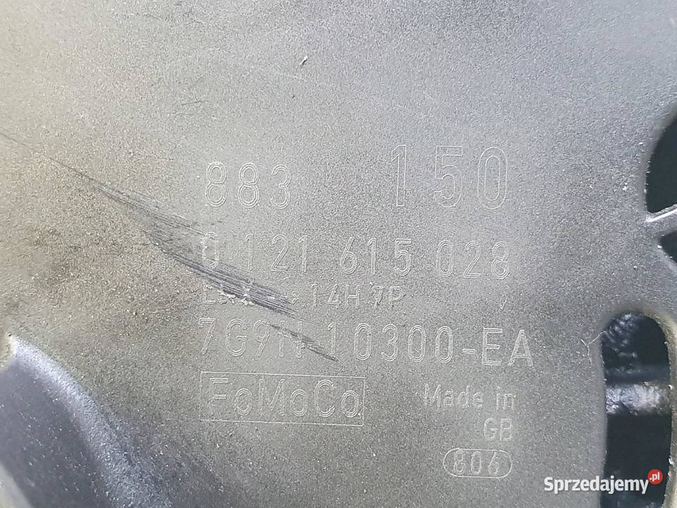 ALTERNATOR Ford Galaxy MK2 20 TDCI 0121615028 Rudka