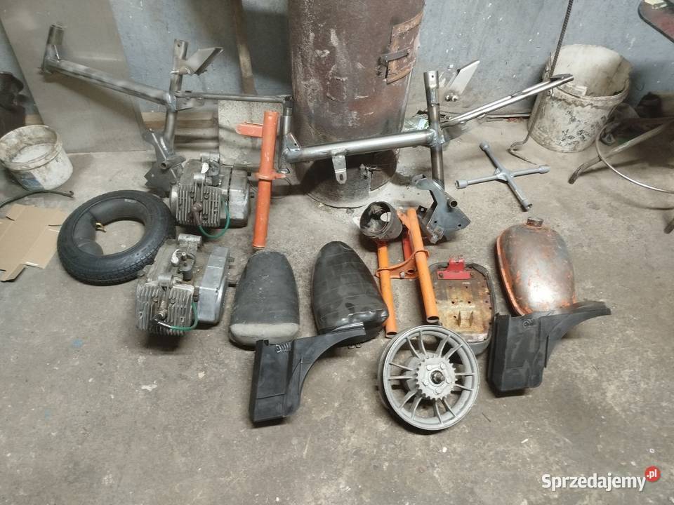 Ramy motorynka silnik 019 023 sprawne części Żory