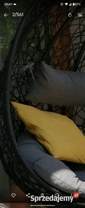 Fotel wiszący kokon na 2 osoby Wołomin