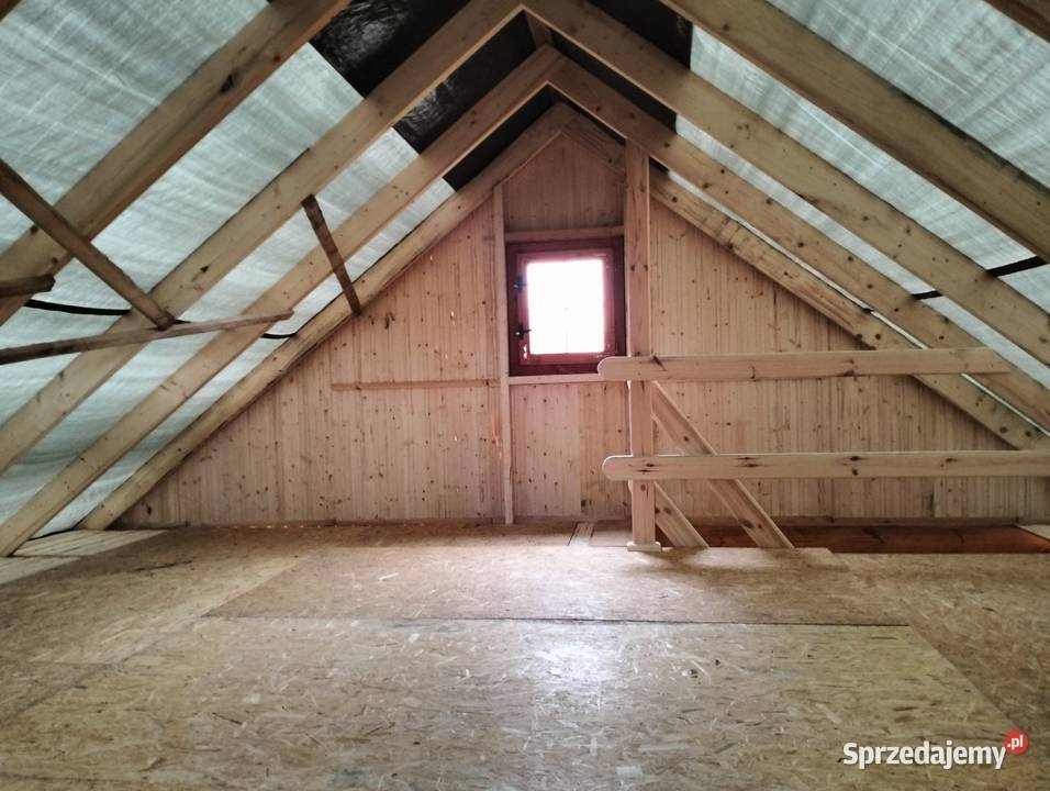 Domek drewniany do postawienia na własnej sprzedam