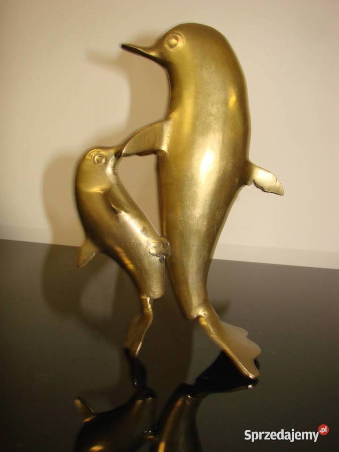 Delfiny mosiężne Pozostałe sprzedam